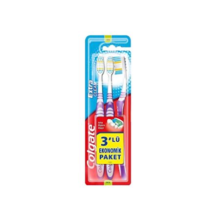 Colgate Diş Fırçası Extra Clean 2+1 Colors Orta