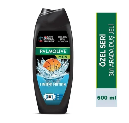 Palmolive Men Limited Edition 3'ü1 Arada Duş Jeli 500 Ml