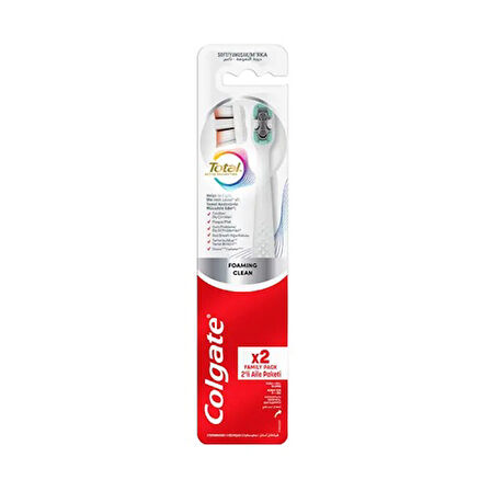 Colgate Total Foamıng Clean 1+1 Diş Fırcası