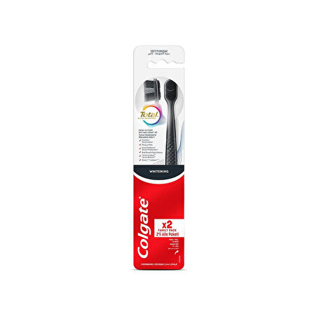 Colgate Total Foamıng Clean Black 1+1 Diş Fırcası