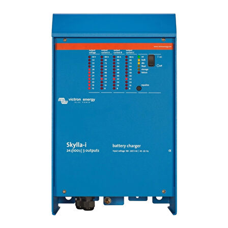 Victron Skylla-i 24/100 24V 100 Amper Üç Çıkışlı Akü Şarj Cihazı