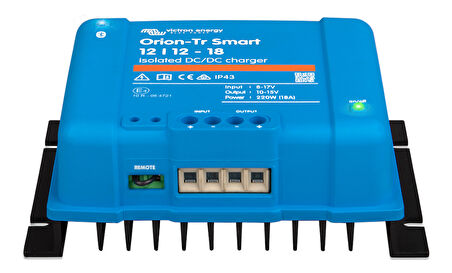 Victron 12/12V 18A İzoleli DC-DC Charger Bluetooth Özellikli, ORI121222120, 