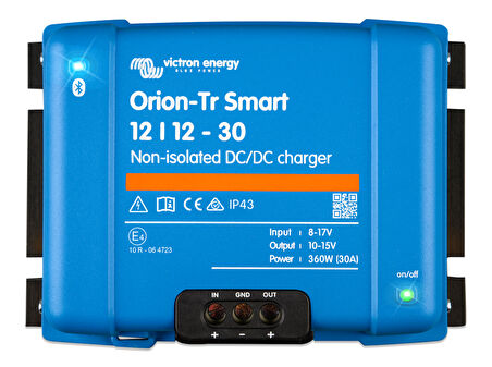 Victron 12/12V 30A İzolesiz DC-DC Charger Bluetooth Özellikli, ORI121236140, 