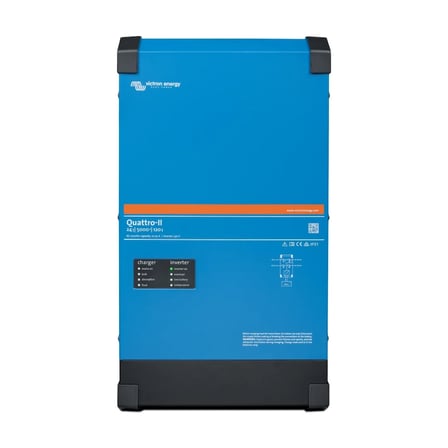 Victron Quattro-II 24/5000/120-50/50 24V 5000VA 4000W Şarjlı 120A Şarj, 50A Transfer Tam Sinüs İnvertör