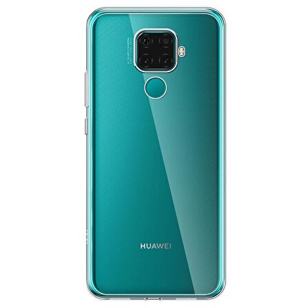 Gpack Huawei Mate 30 Lite Kılıf Süper Silikon Yumuşak Arka Koruma