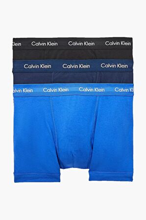 Calvin Klein Çok Renkli Erkek Boxer 0000U2662G 3P TRUN