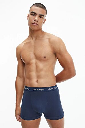 Calvin Klein Çok Renkli Erkek Boxer 0000U2662G 3P TRUN