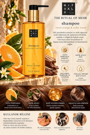 RITUALS THE RITUAL OF MEHR SHAMPOO 300 ML