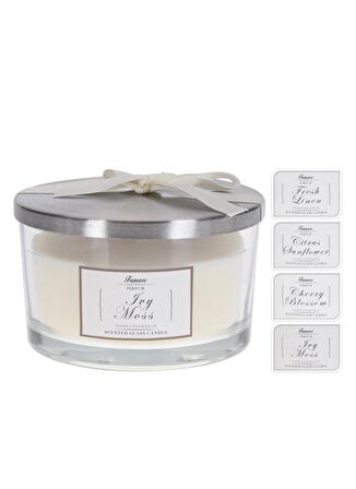 Boyner Evde Çok Renkli Mum CANDLE SCENTED IN POT 4ASS