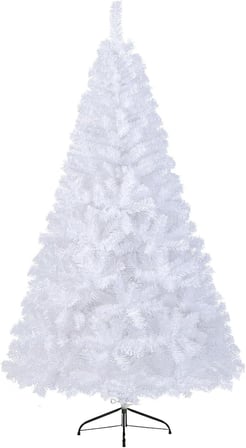 250 Cm Lüks Beyaz Yılbaşı Ağacı 1650 Dallı Özel Üretim Noel Ağacı Yılbaşı Çam Ağacı