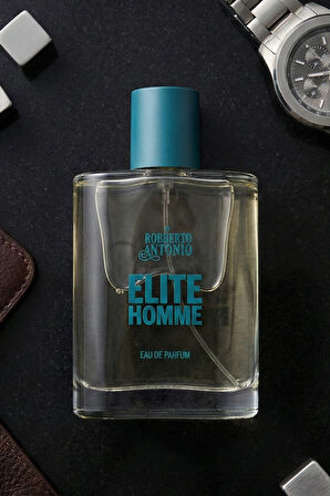 Roberto Antonio Men Elite EDP 100 ml – Karizmatik, Şık ve Kalıcı Erkek Parfüm – Odunsu & Baharatlı