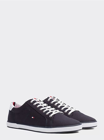 TOMMY HILFIGER Erkek Marka Logolu Günlük Kullanıma Uygun Lacivert Sneaker FM0FM00596 403