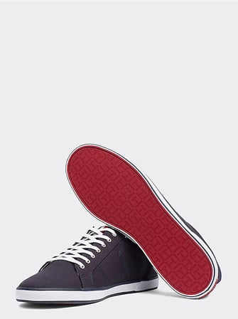 TOMMY HILFIGER Erkek Marka Logolu Günlük Kullanıma Uygun Lacivert Sneaker FM0FM00596 403
