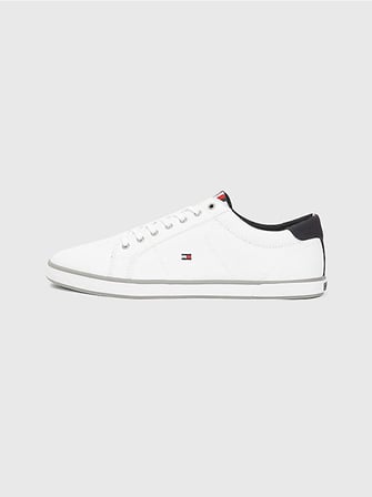 TOMMY HILFIGER Erkek Marka Logolu Günlük Kullanıma Uygun Beyaz Sneaker FM0FM00596 100