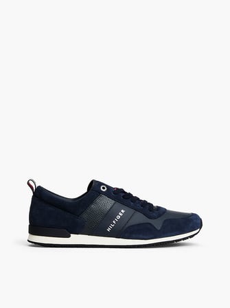 TOMMY HILFIGER Erkek Marka Logolu Günlük Kullanıma Uygun Lacivert Sneaker FM0FM00924 403