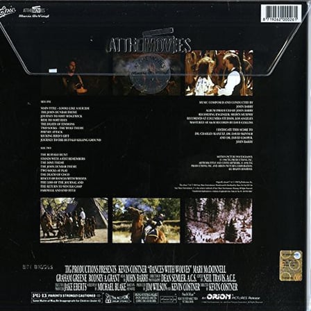 John Barry - Dances With Wolves (Kurtlarla Dans) - Plak