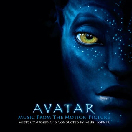 Blue Music James Horner Avatar Film Müziği Plak 2 LP