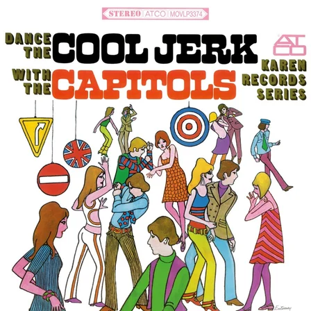 Capitols - Dance The Cool Jerk (Limited Numbered Edition - Red Vinyl) - Plak