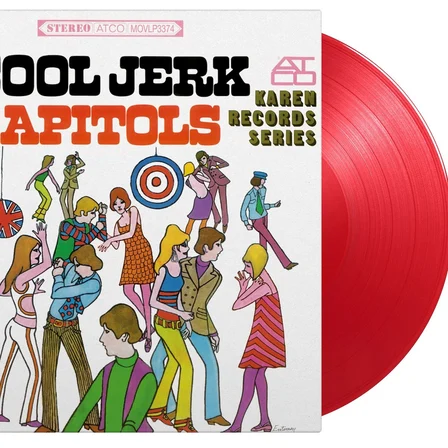 Capitols - Dance The Cool Jerk (Limited Numbered Edition - Red Vinyl) - Plak
