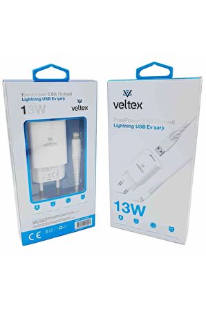 13w 2.6a Iphone Şarj Aleti Veltex Vtx002