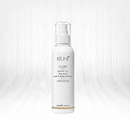 Keune Satin Oil Milk Canlandırıcı Saç Bakım Sütü 140ml