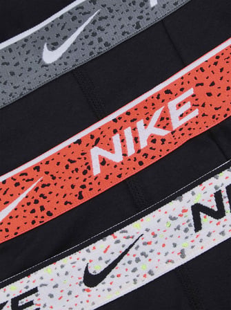 NIKE Erkek Marka Logolu Günlük Kullanıma Uygun Siyah2 Boxer NQ00KE1284 0W3