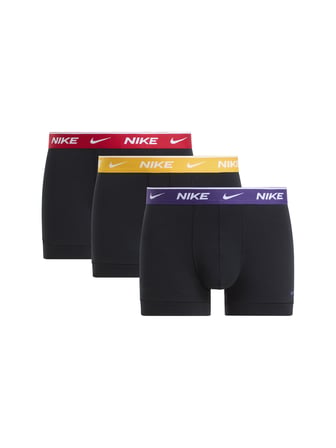 NIKE Erkek Marka Logolu Günlük Kullanıma Uygun Siyah3 Boxer NQ00KE1284 0WP