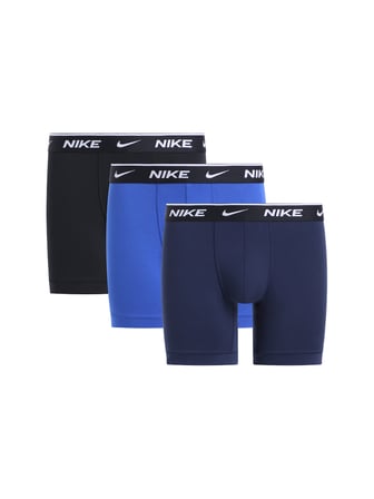 NIKE Erkek Marka Logolu Günlük Kullanıma Uygun Lacivert-Mavi-Siyah Boxer NQ00KE1285 M7U