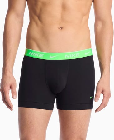 NIKE Erkek Marka Logolu Günlük Kullanıma Uygun Turkuaz Boxer NQ00KE1284 065