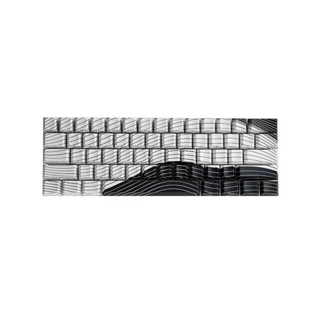 Wooting Manyetik Waves ANSI Black & White Edition PBT 61 Adet Keycap Seti