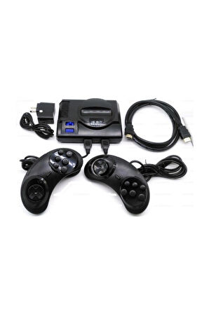 Süper Mini Mdk3 16 Bit Hdmı 168 Oyunlu Klasik Oyun Konsolu