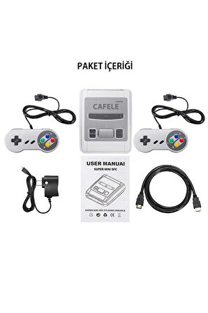 Retro 8 Bit 621 Oyunlu Sfc Hdmi Oyun Konsolu-ultra Mini