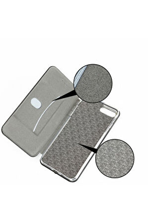 Apple Iphone X Manyetik Stantlı Flip Cover Kılıf