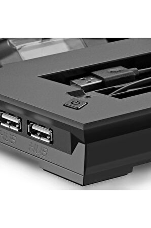 Ps4 Slim Multi Fonksiyonel Fanlı Ve Gamepad Şarjlı Stand