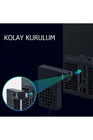 Xbx-012 Ultra Güçlü Ultra Sessiz Xbox Series X Soğutucu Fan