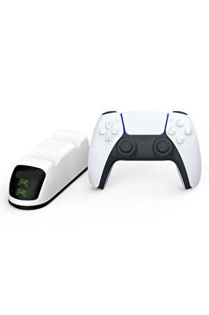 P5-0515 Led Göstergeli Ps5 Ikili Joystick Kol Şarj Stand