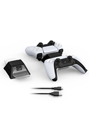Tp5-528 Led Gösterge Çiftli Ps5 Joystick Kol Şarj Stand