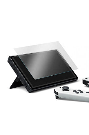 Nintendo Switch Oled 2'li Nano Temperli Ekran Koruma Camı-tns- 1156