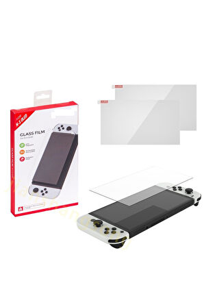 Nintendo Switch Oled 2'li Nano Temperli Ekran Koruma Camı-tns- 1156