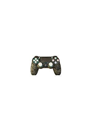 Playstation 4 Ps4 Dualshock Joystick Kamuflaj Tasarım Silikon Kılıf