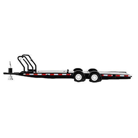 1:64 Diecast Car Hauler Trailer Black MGTAC19 Model Mini GT Taşıyıcı Römork