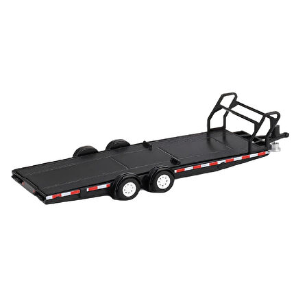 1:64 Diecast Car Hauler Trailer Black MGTAC19 Model Mini GT Taşıyıcı Römork