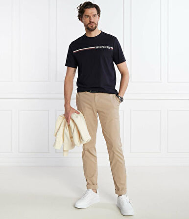 Erkek Regular Fıt Baskı Logolu T-Shirt