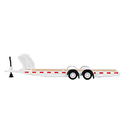 1:64 Diecast Car Hauler Trailer White MGTAC21 Model Mini GT Taşıyıcı Römork