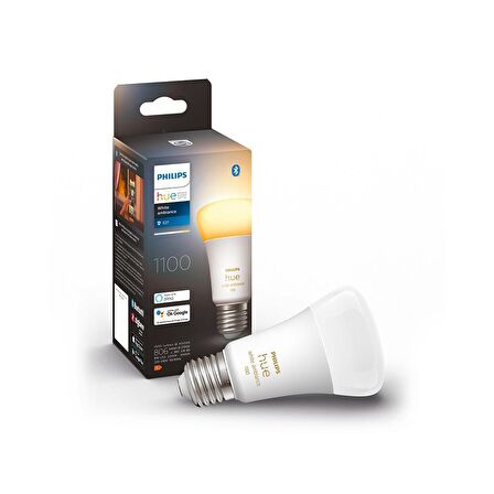 Philips Hue 75W Beyaz Ambiyans Akıllı Ampul E27 Bluetooth Özellikli