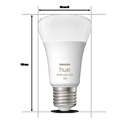 Philips Hue 9-75W Renkli Akl. Başl. Seti 3lü Akl. Butonlu E27 Bt - 929002468803