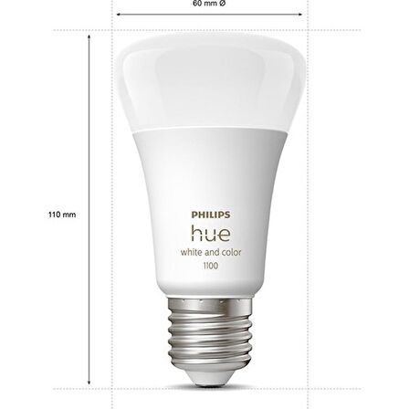 Philips Hue 75W Renkli Akıllı Başlangıç Seti 3'lü Kumandalı E27 Bluetooth Özellikli