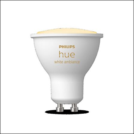 Philips Hue 4.3W Beyaz Amb. Akıllı Ampul GU10 Ampul Bt Özellikli - 929001953309