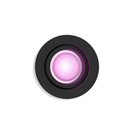 Philips Hue Centura Siyah Sıva Üstü RGB Akıllı LED Spot 400 Lumen GU10 Spot Dahildir