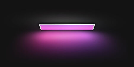 Philips Hue Surimu Beyaz Sıva Üstü RGB Akıllı LED Dikdörtgen Panel Tavan Armatürü 120x30cm  4150 Lumen